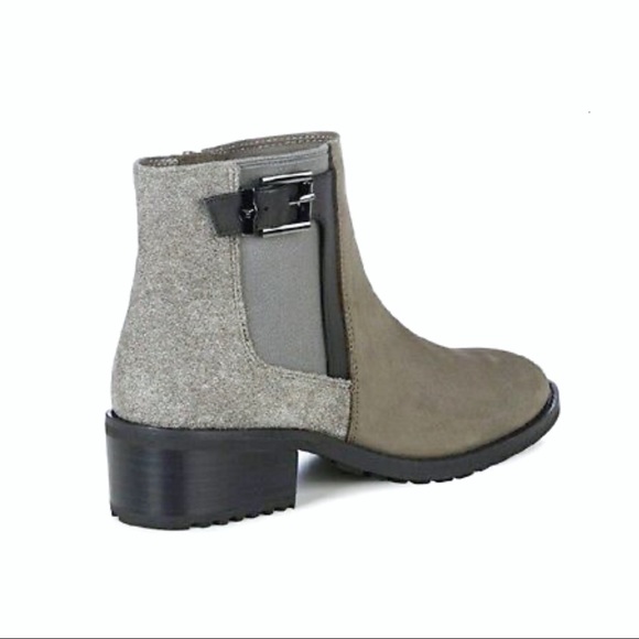 Emu Australia Leather Ankle Boots Grey Size 6 - Picture 1 of 11